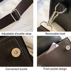 Fashion Women Crossbody Bag PU Leather Small Shoulder Messenger Handbag for Travel