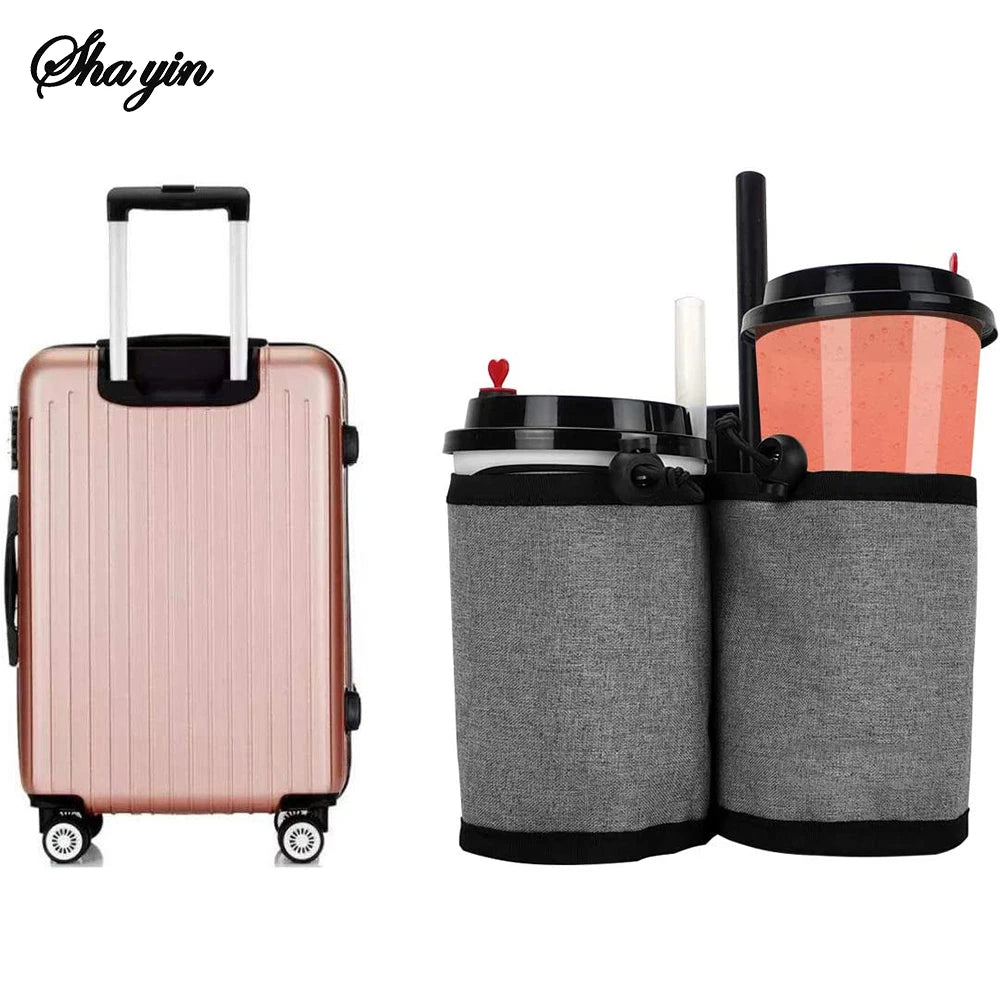 Travel Cup Holder for Luggage