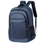 Durable Backpack | Universal Leisure Backpack | Multi-Pocket Travel Bag, Suitable for Business Travel, Short Trips - Black