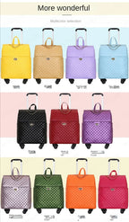 20 inch Rolling Suitcase Trolley Luggage Bag Travel Bags Suitcase With Universal mute Wheels Light fashion Carry on Luggage