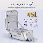 1-Piece Set of Children's Luggage That Can Be Sat on and Ridden, Trolley Case with Carry-On Suitcase, Travel Essential, Can Be Disassembled, Suitable for Children Aged 2-12
