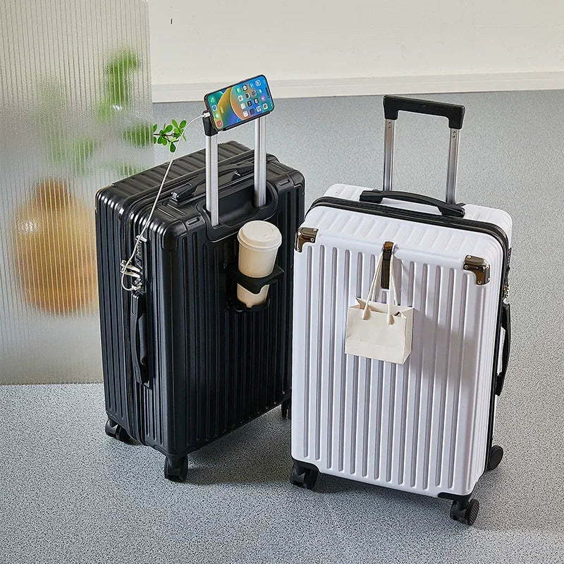 Fashion Luggage Travel Bag 20/24inch Luggage Suitcase Combination Lock Suitcase