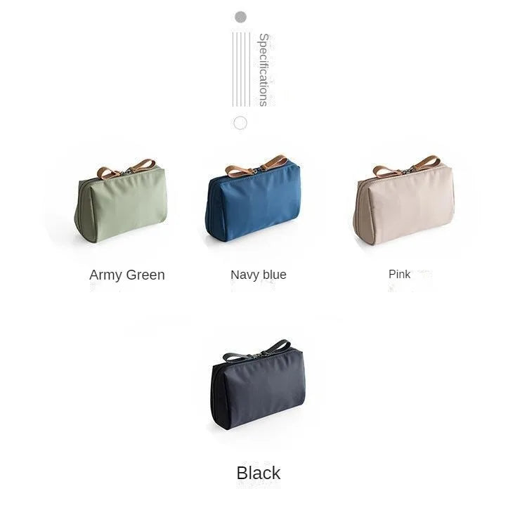Portable Waterproof Women Makeup Bag Cosmetic Bag Coin Pouch Storage Bag Mini Lipstick Bag Small Bag Toiletry Bag Organizer Case