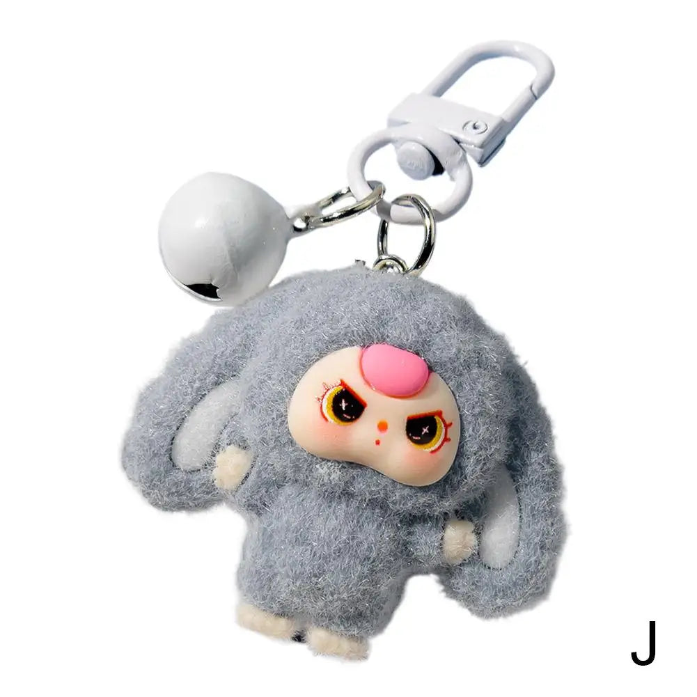 Anime Flocked Dora DIY Decorative Pendant KeyChain Backpack Decor Cute Cartoon Schoolbag Pendant Boys And Girls Gifts