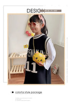 Cute Design Children's Small Cat Shoulder Bags Lovely Baby Girls Coin Purse Boys Kids Crossbody Bag Handbag Princess Accessories