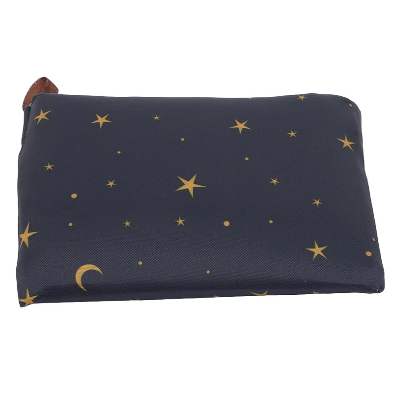 Thick Foldable Shopping Storage Bag Large Capacity Reusable Grocery Bag Eco Friendly Supermarket Waterproof Shoulder Bag