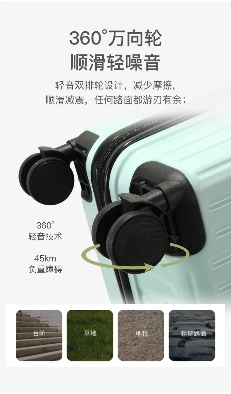 Fashion Luggage Travel Bag 20/24inch Luggage Suitcase Combination Lock Suitcase