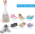 Clear Drawstring Shoe Bags (5PCS)