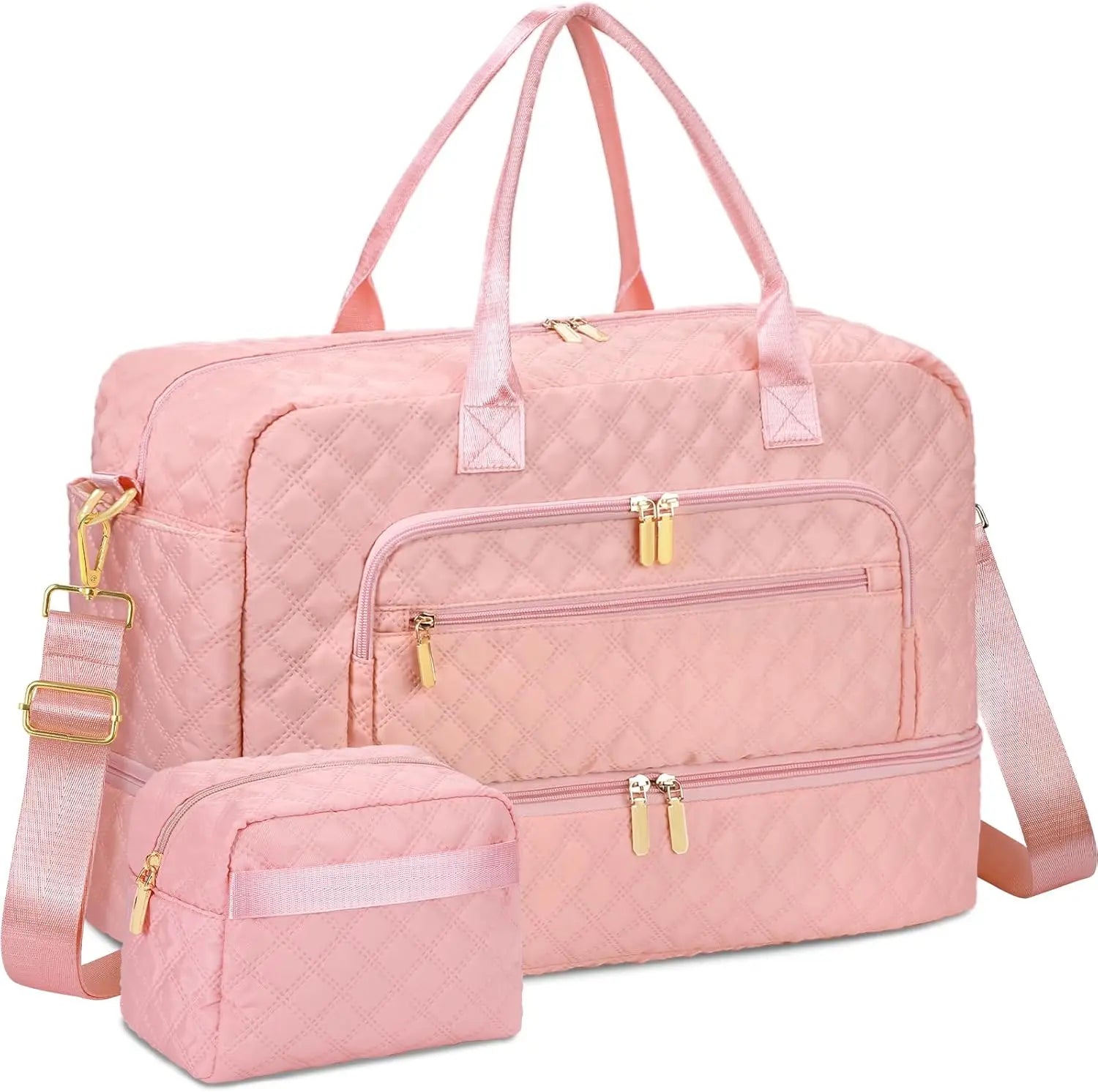 Weekender Duffle Bag with Shoe Compartment