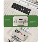18 Inch Trolley Case Travel Suitcase Boarding Case Aluminum Frame Password Box Suitcase Universal Wheel Rolling Luggage Bag