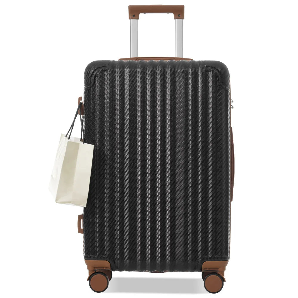 6pcs Hardshell ABS Luggage Set with Spinner Wheels and TSA Lock Side (Lightweight)