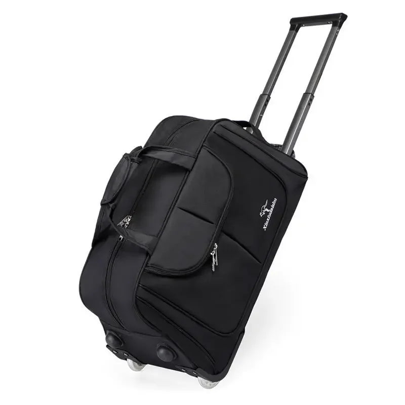 Large Capacity Trolley Bag Men's and Women's Hand Travel Bags Waterproof,lightweight,foldable Duffel Bag Multifunctional Storage