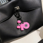 Fitness Keychain Gym Lover Barbell Key chain Weightlifting Keyring Silicone Weight Plate Gym Gifts Workout Gifts Bag Charm Backp