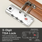 Travel Luggage Suitcase Set, Expandable Lightweight Carry on Suitcase with Duffel Bag,Toiletry Bag,TSA Lock,Spinner Wheels