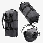 Travel Bag, Large-Capacity Handbag, Portable Outdoor Hand Luggage, Roller Travel Bag, Convenient and Practical Unisex Duffel Bag