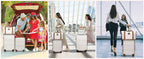 KONO 4/5/6-piece beauty case box cosmetics case hand luggage toilet bag travel bag luggage set