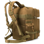 45L Tactical Backpack for Men  Outdoor camping equipment back pack Hiking Survival Rucksack travel backpacks School Bag