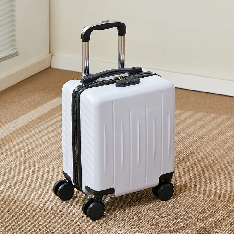 Small Luggage Travel Bag 14 Inches Luggage Travel Luggage with Cup Holder and Hook