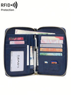 RFID Passport Wallet with Wrist Strap