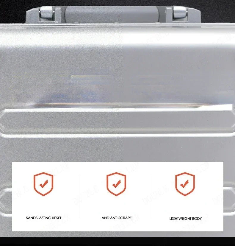 TravelTrolley Luggage 20‘’Carry-On Cabin Suitcase Travel Bags Rolling Luggage Aluminum-magnesium Alloy Travel Suitcase