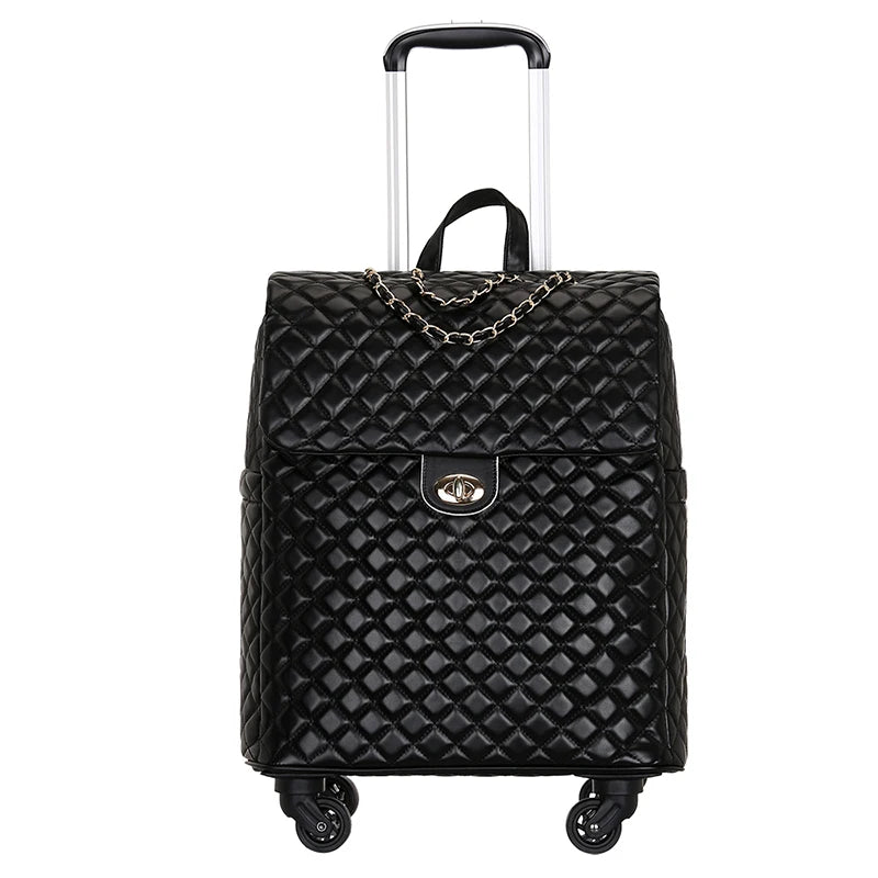 20 inch Rolling Suitcase Trolley Luggage Bag Travel Bags Suitcase With Universal mute Wheels Light fashion Carry on Luggage