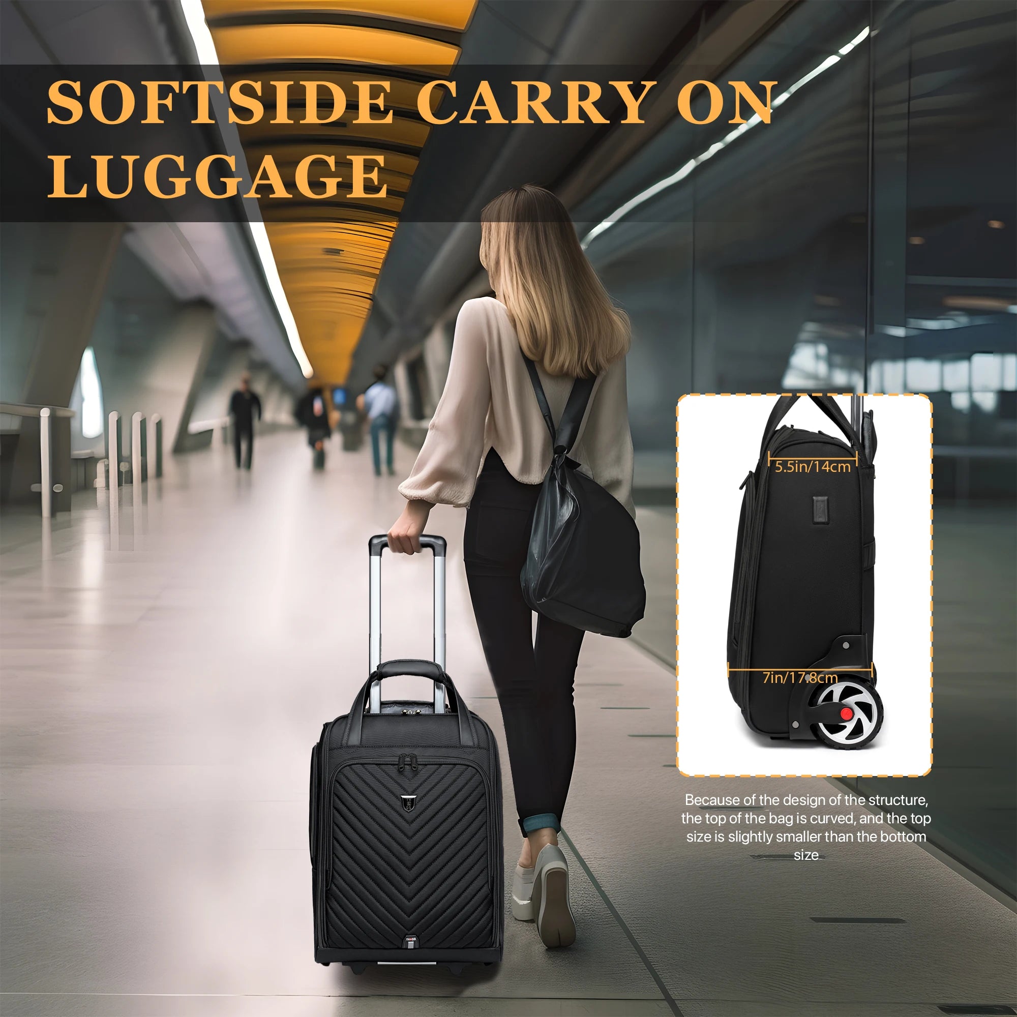 Laptop Trolley Carry-On Bag