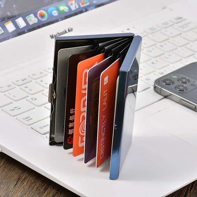 RFID Credit Card Holder Men's Slim Wallet