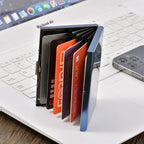 RFID Credit Card Holder Men's Slim Wallet