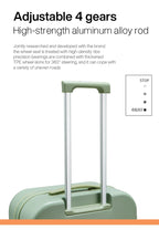 Mixi Puristic Design Travel Luggage Rolling Wheel Hardside Women Suitcase Men Trolley Case 16 20 Carry On/Big 22 24 26 28 Inch