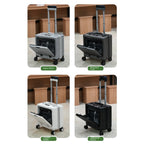 18 Inch Trolley Case Travel Suitcase Boarding Case Aluminum Frame Password Box Suitcase Universal Wheel Rolling Luggage Bag