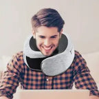 Travel Neck Pillow Car Neck Memory Foam Pillow U-Shaped Portable Auto Headrest Pillow Adjustable Traveling Sleeping Neck good
