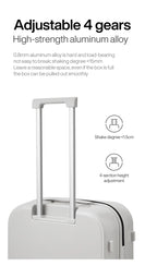 Mixi Patent Design Travel Luggage Women Men Suitcase On Wheels Spinner Trolley Case Bag 18" Carry On 20" 24" Check In 100% PC