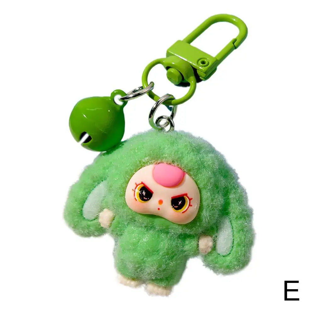 Anime Flocked Dora DIY Decorative Pendant KeyChain Backpack Decor Cute Cartoon Schoolbag Pendant Boys And Girls Gifts