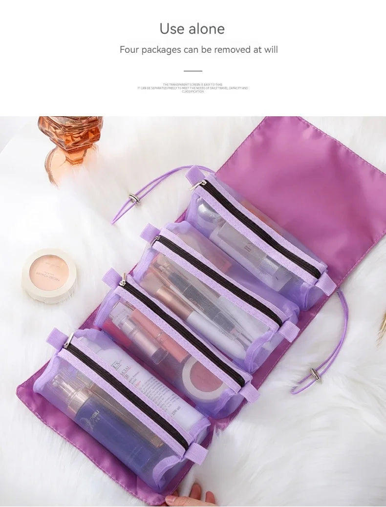 Women's Dopamine Storage Bag Outdoor Travel Makeup Bag Fashion Makeup Bag Washing Storage Bag