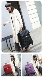 20 inch Rolling Suitcase Trolley Luggage Bag Travel Bags Suitcase With Universal mute Wheels Light fashion Carry on Luggage