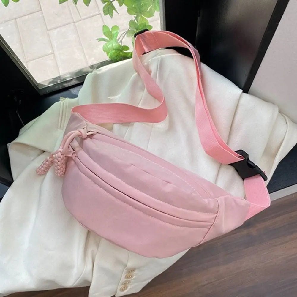 Ladies Canvas Crossbody Bag / Sling Waist Pack