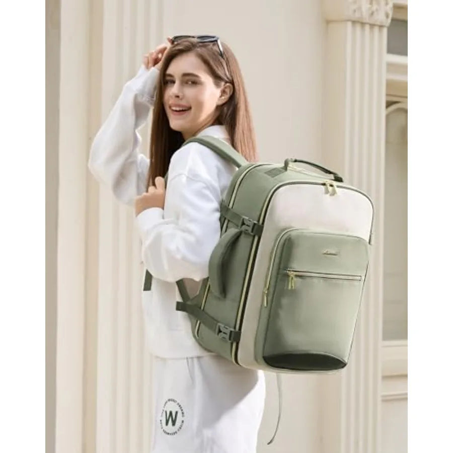 40L Travel Backpack with Packing Cubes