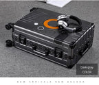 Aluminum Frame Suitcase Super Silent Combination Lock Boarding Rolling Luggage Fashion New Trolley Case 20/22/24/28 Inch