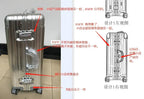 100% Aluminum-Magnesium Alloy Suitcases 20/24/26/29 Inch Lightweight Spinner Luggage TSA Lock Durable Travel Bag