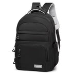 Neutral brand men's and women's school backpacks are suitable for traveling students and feature multiple layers of pockets.