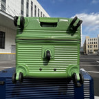 Rectangular Suitcase Large Size Lightweight Rolling Luggage Travel Bag with Five Wheels PC Trolley Case Anti-Fall Unisex