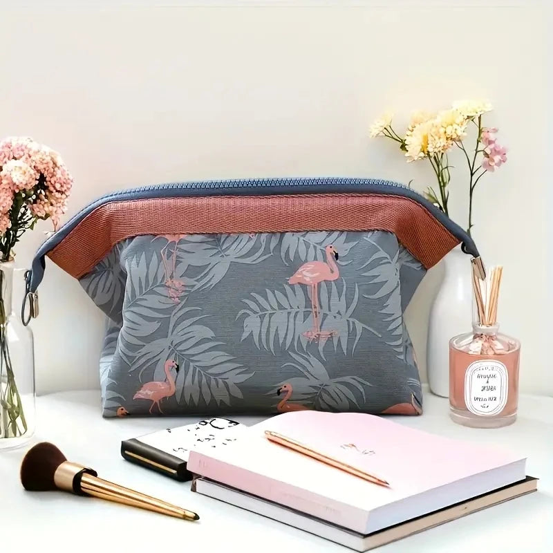 Flamingo Makeup Bag
