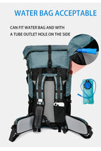 40L Outdoor Hiking Camping Backpack Large Capacity Waterproof Climbing Bag Travel Equipment Men Women's 2024 New Backpack