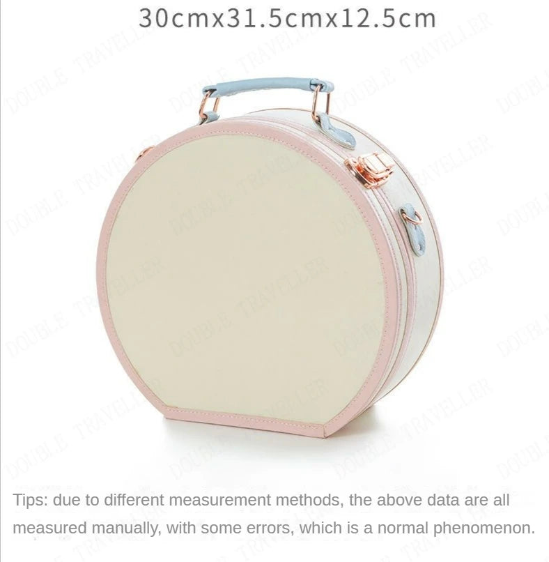 13 inch Vintage carrying case Portable Hand luggage Travel suitcase woman makeup lightweight luggage travel bag Carry on Luggage