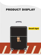 Thick Elastic Cartoon Luggage Protective Cover Zipper Suit For 18-32 inch Bag Suitcase Covers Trolley Cover Travel Accessories