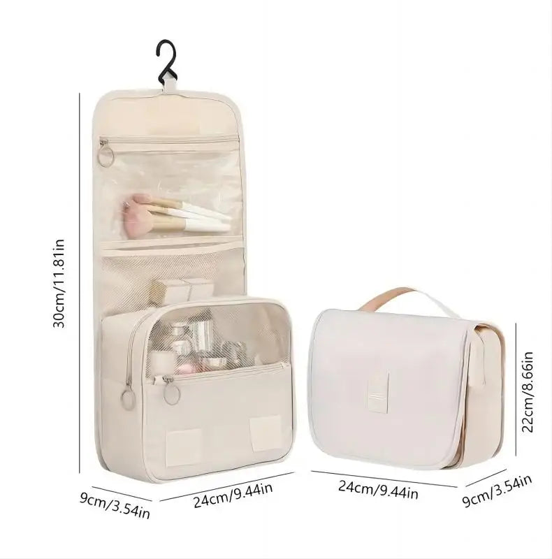 Multi Functional Travel Storage Bag, Hand-held Double-layer Women's Makeup Bag, Men's Travel Grooming Bag