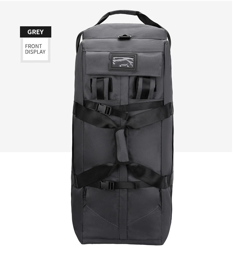 Travel Bag, Large Capacity Handbag, Portable Outdoor Carry-On Luggage, Wheeled Travel Bag, Convenient and Practical Unisex Travel Bag