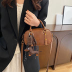 Leather Dachshund Bag Pendant Creative Keychain Lanyard bag Accessory Key Pendant Car Keyring Charm Gift
