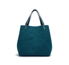 CH High Quality Craft Large Capacity Handbag Ladies Shoulder Bag Fashion Classic New Pure Color Outer Pocket Ladies Handbag