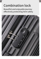 100% Aluminum Magnesium Alloy Travel Luggage Trolley Luggage 20 22 24 26 28 Inch Trolley Luggage Carry-On Luggage With Cup Holde